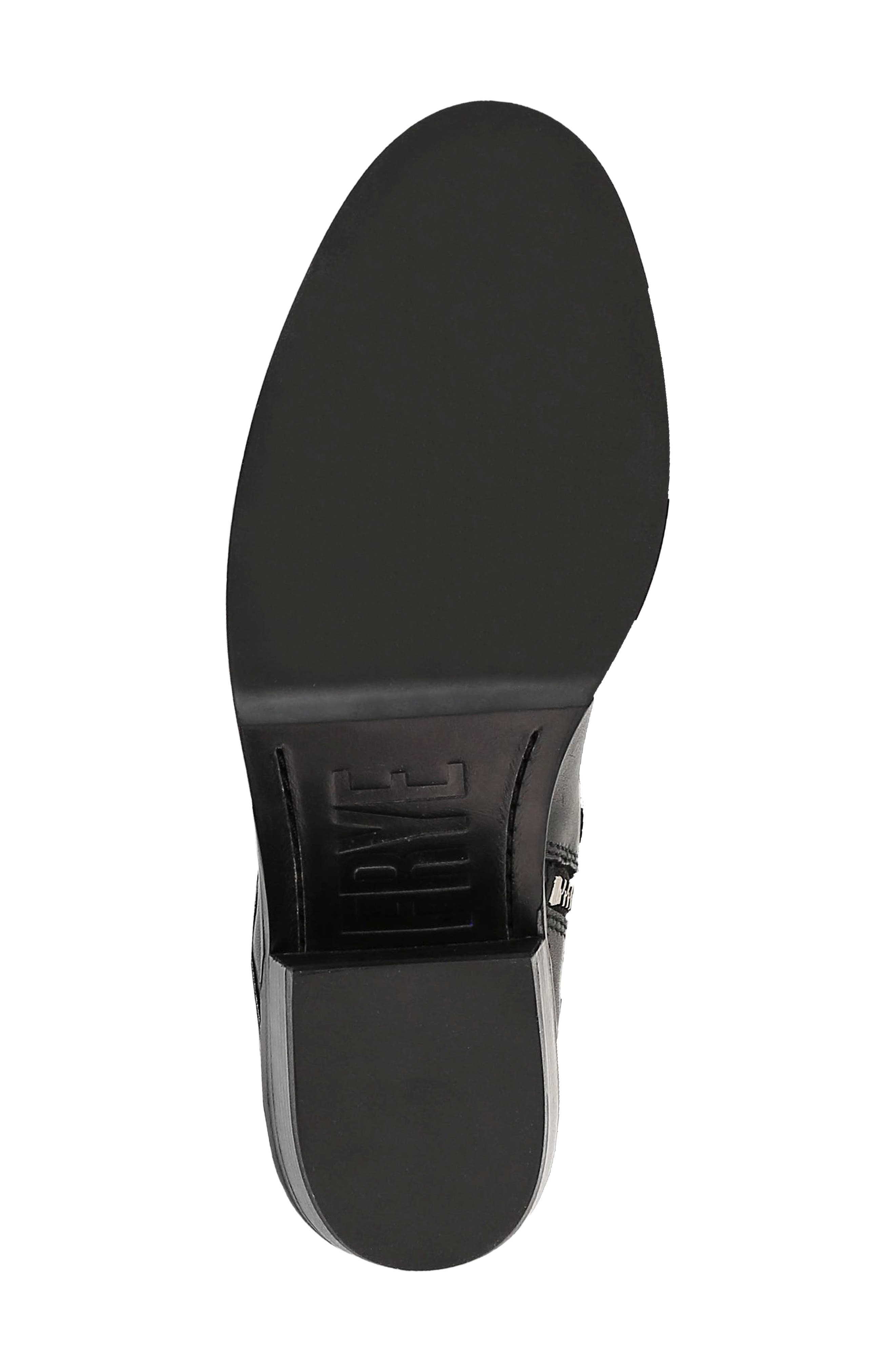 Frye Carson 2 Piping Knee High Boot, Alternate, color, Black