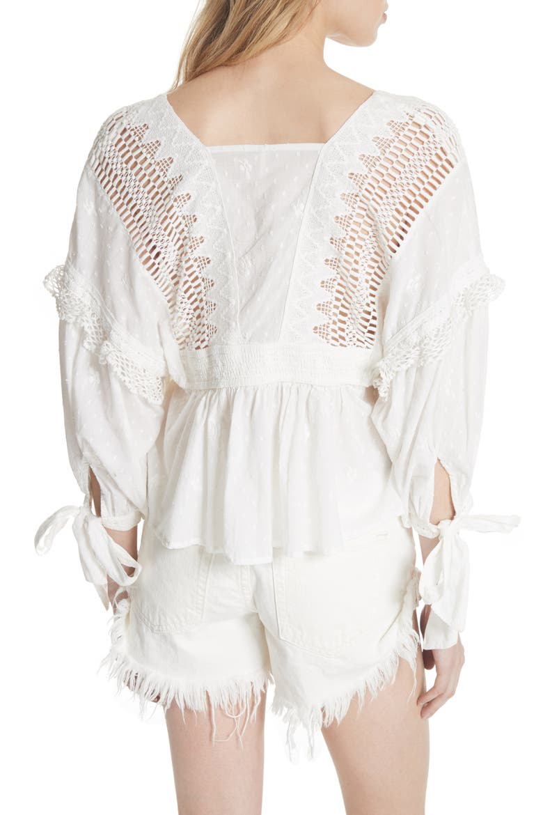 Drive You Mad Blouse, Alternate, color, IVORY