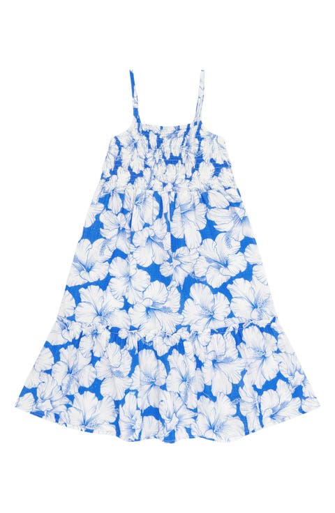 Kids' Floral Cotton Sundress (Toddler, Little Kid & Big Kid)