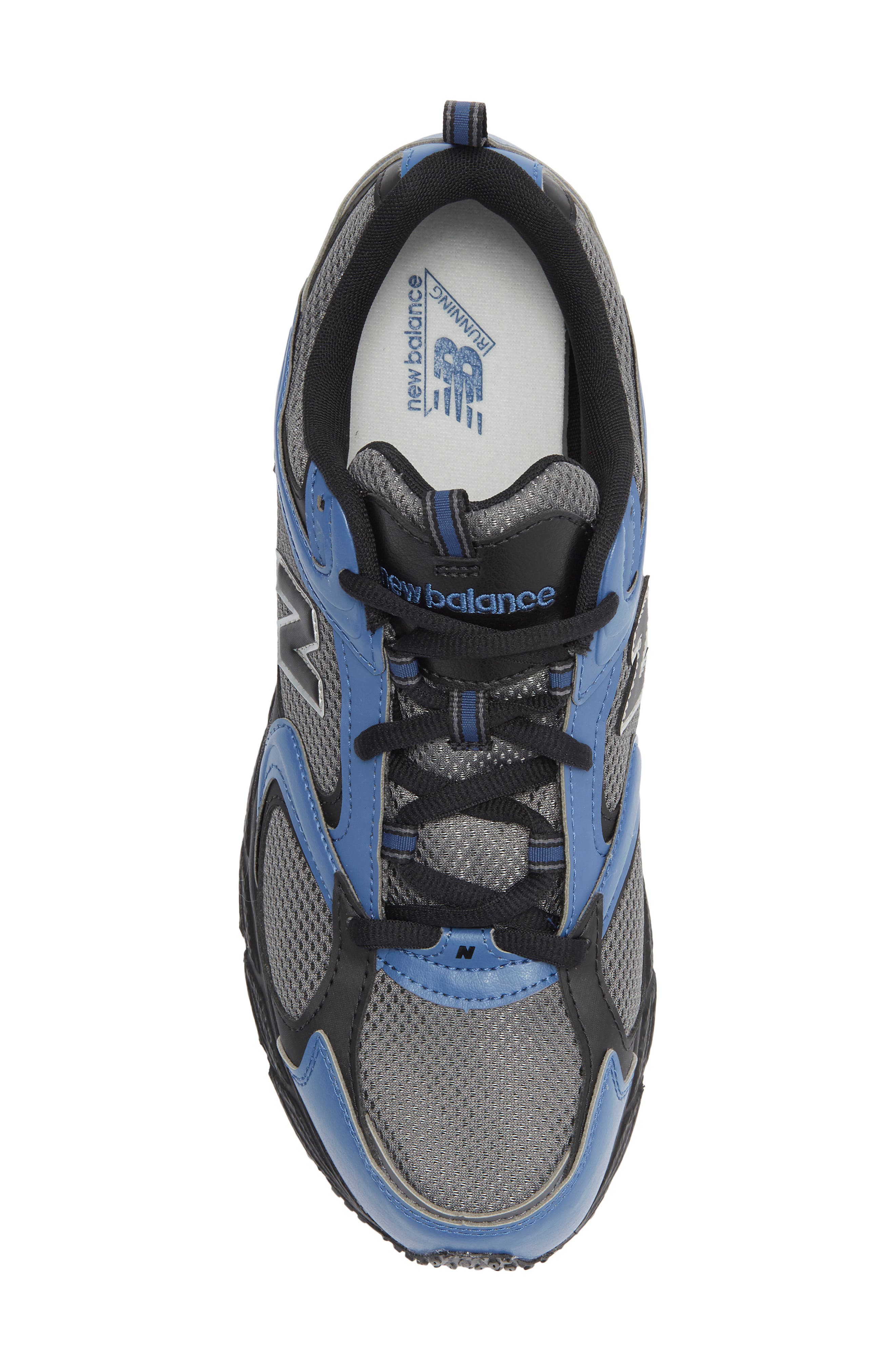 New Balance 408 Running Shoe, Alternate, color, Castlerock/ Black