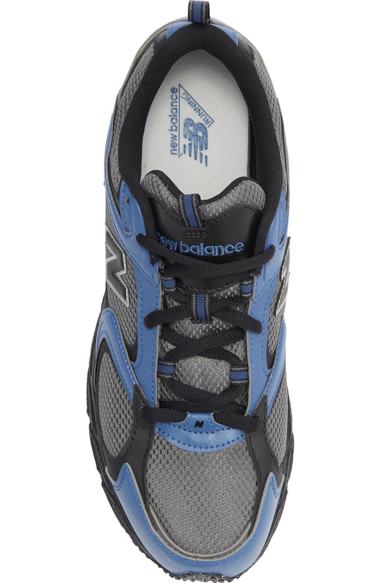 New Balance 408 Running Shoe, Alternate, color, Castlerock/ Black