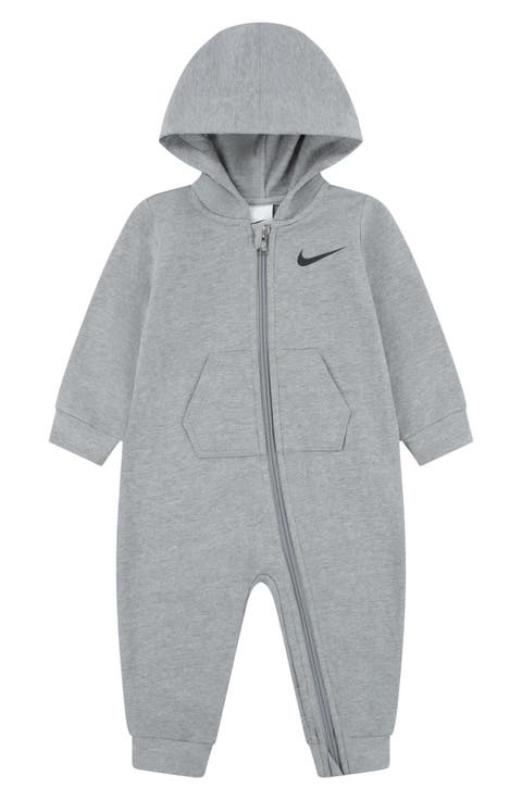 Hooded French Terry Romper (Baby)