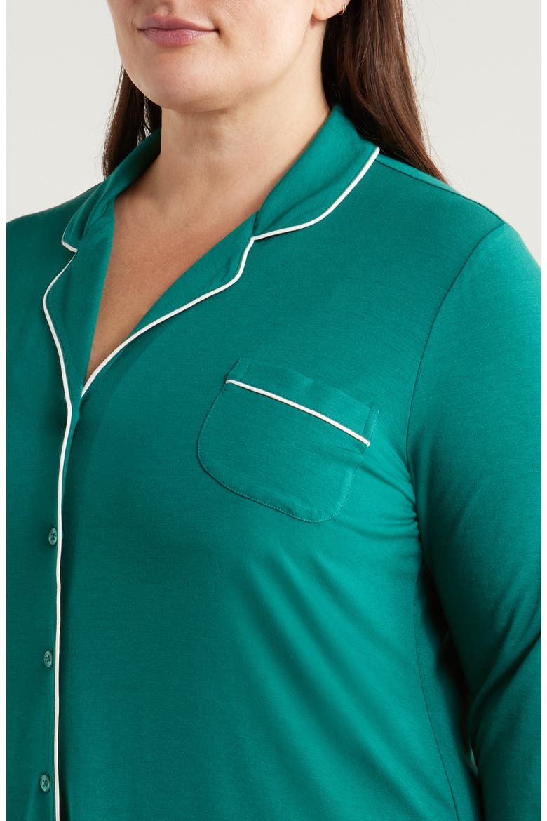 Moonlight Nightshirt, Alternate, color, GREEN STORM