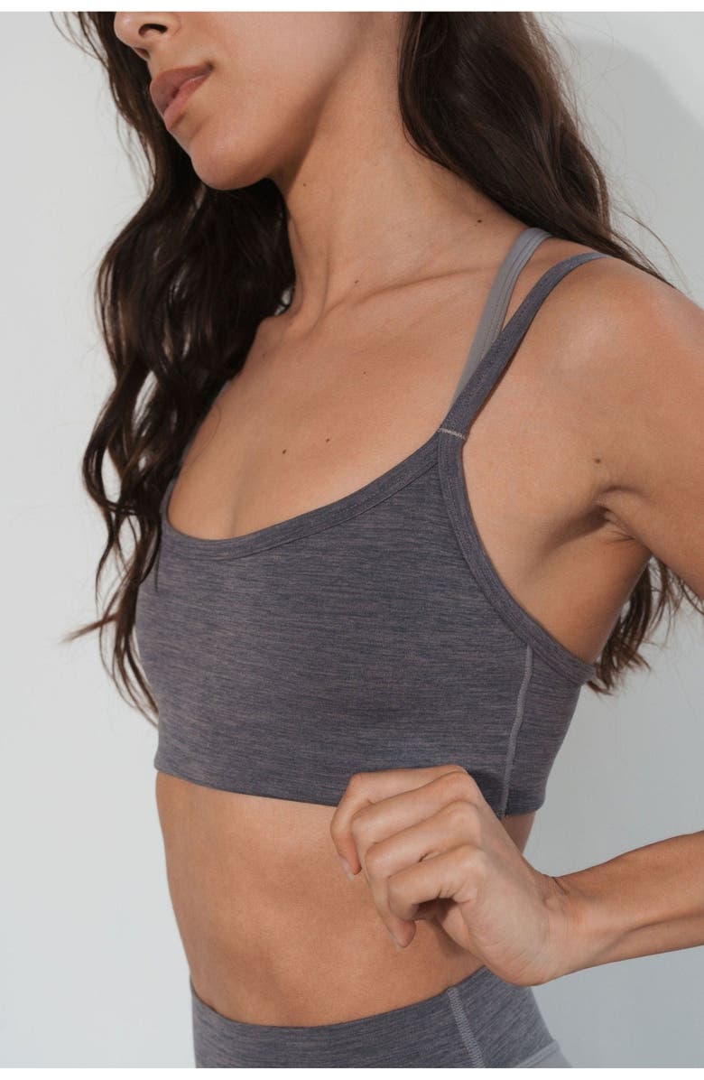 Vitality Daydream X Bra, Alternate, color, River Rock