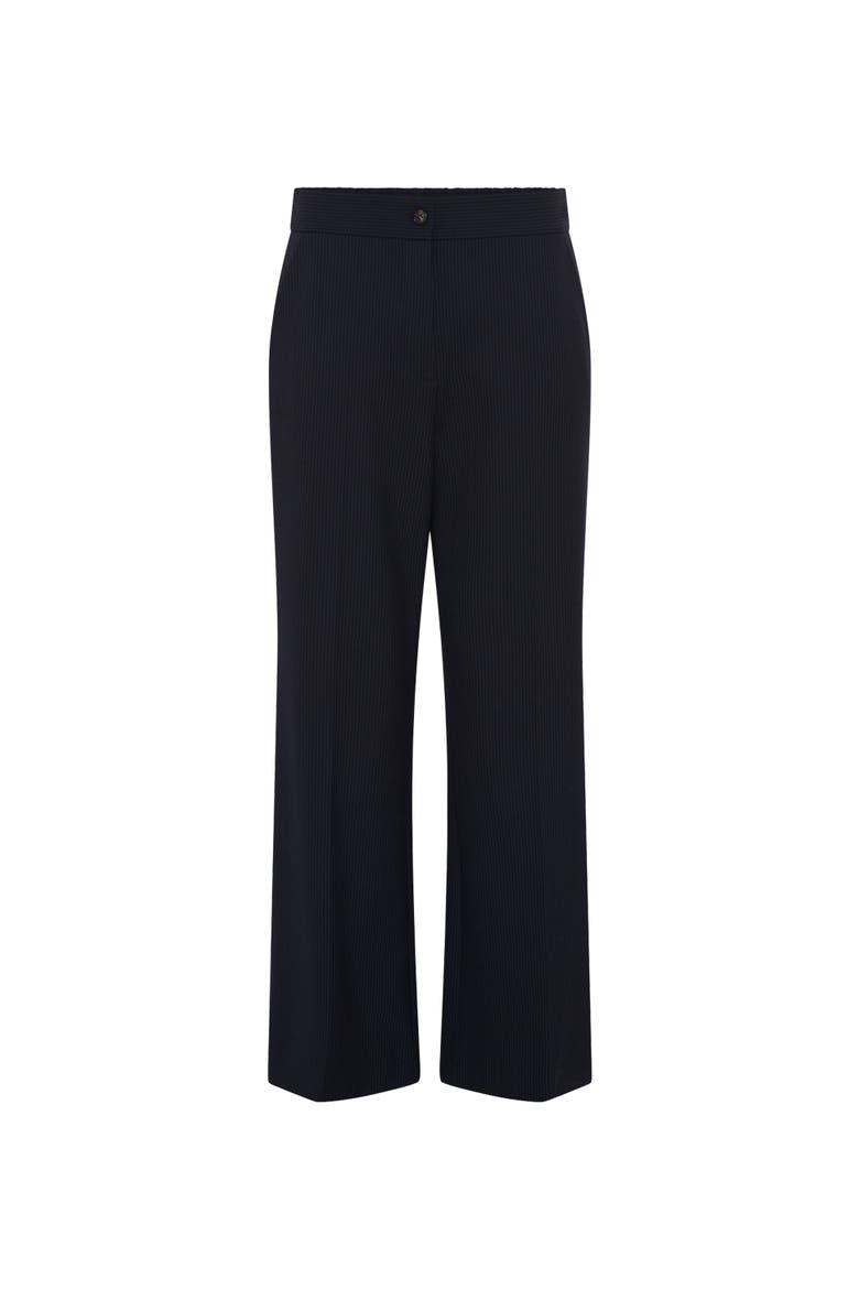 Avia Mid Rise Tailored Trousers, Alternate, color, Navy Blue