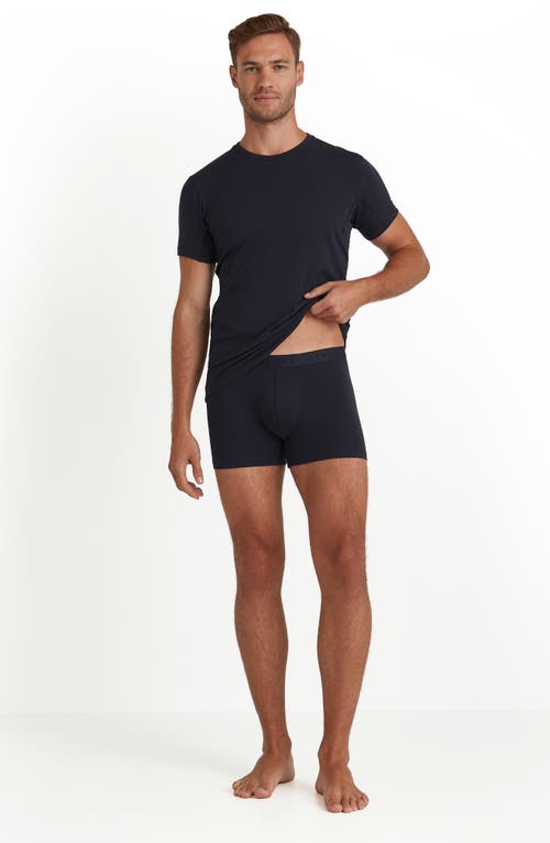 Shop Falke Climate Control Outlast Boxer Briefs In Midnight