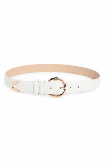 Linea Pelle Round Buckle Belt