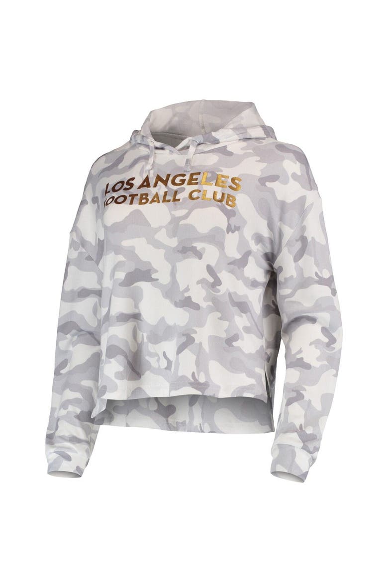 Women's Concepts Sport Gray LAFC Composite Hoodie T-Shirt, Alternate, color, Gray