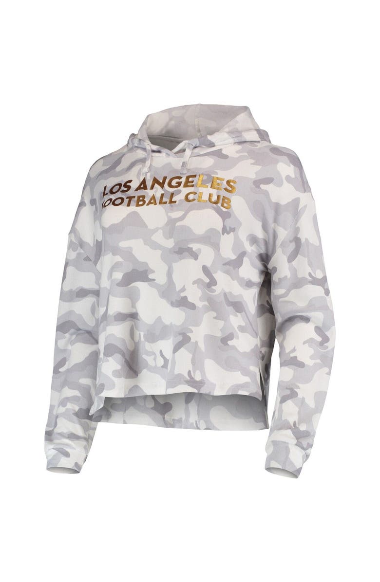 CONCEPTS SPORT Women's Concepts Sport Gray LAFC Composite Hoodie T-Shirt, Alternate, color, Gray