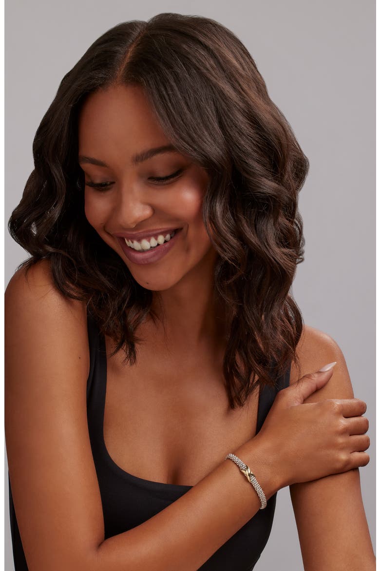 Embrace Bracelet, Alternate, color, METALLIC