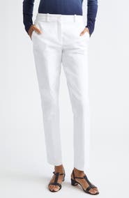 Michael Kors Collection Samantha Stretch Cotton Pants