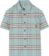 Burberry Check Cotton Oxford Shirt