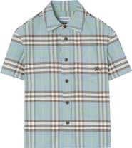 Burberry Check Cotton Oxford Shirt