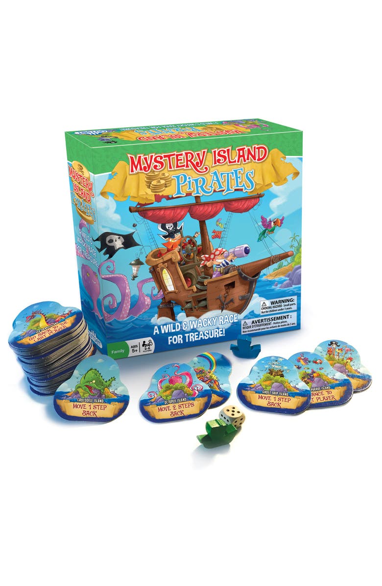 Outset Mystery Island Pirates Tile Game, Alternate, color, Multicolored