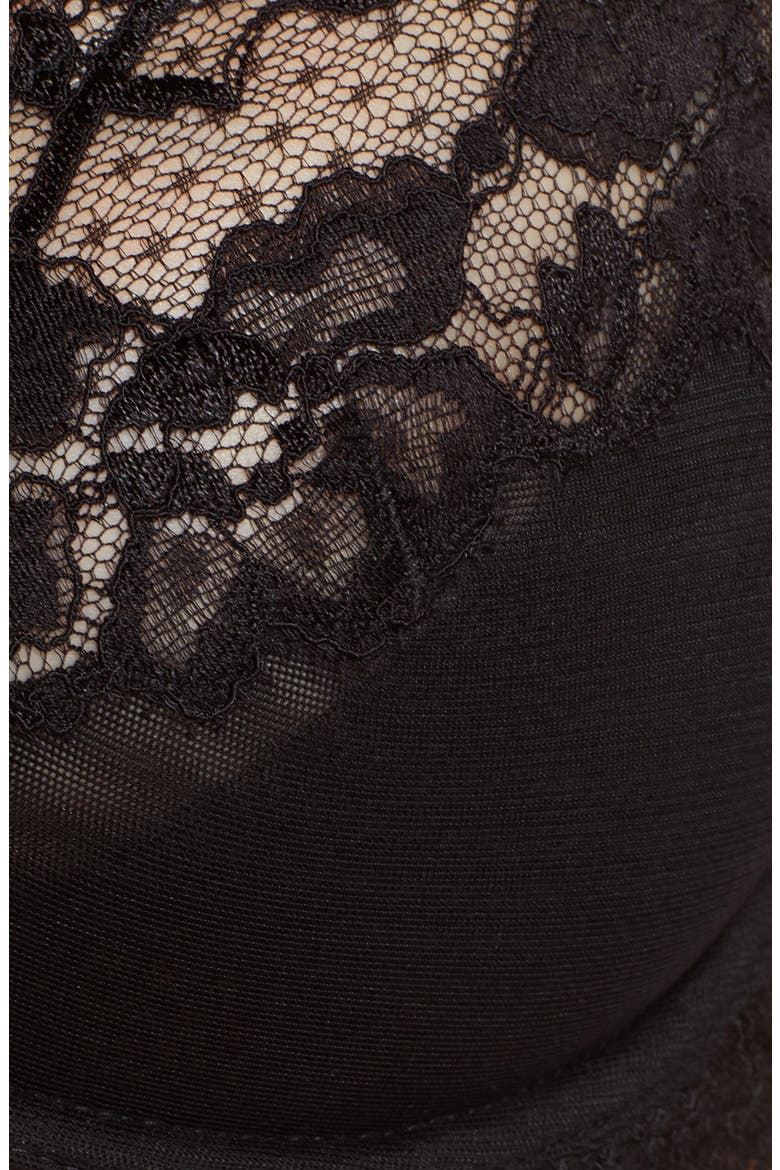 Tres Souple Underwire Bra, Alternate, color, BLACK-B010