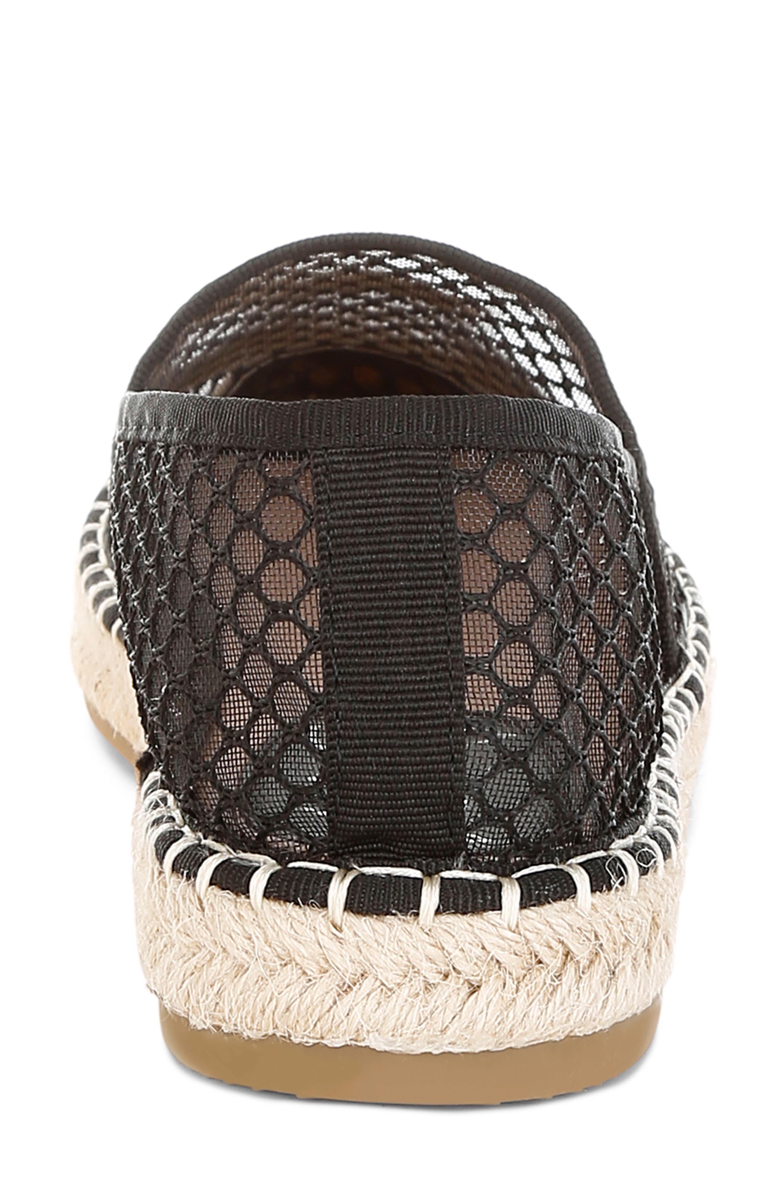 LONDON RAG Manara Mesh Espadrille Flat, Alternate, color, Black