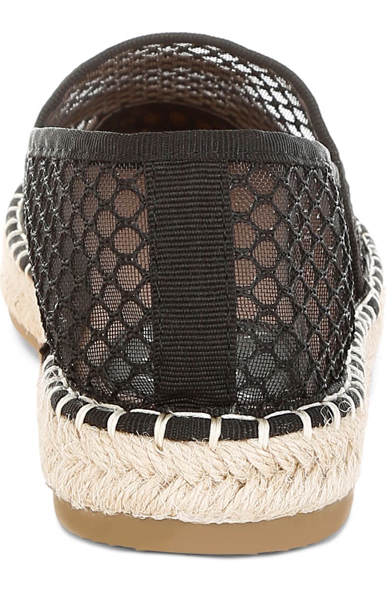 LONDON RAG Manara Mesh Espadrille Flat, Alternate, color, Black