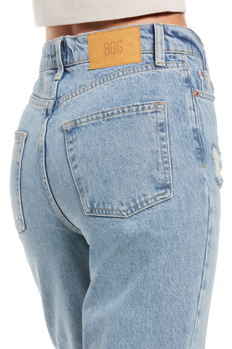 Pax Ripped High Waist Jeans, Alternate, color, SUMMER VINTAGE