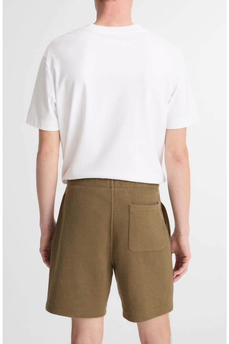 Bouclé Pull-On Shorts, Alternate, color, KALAMATA
