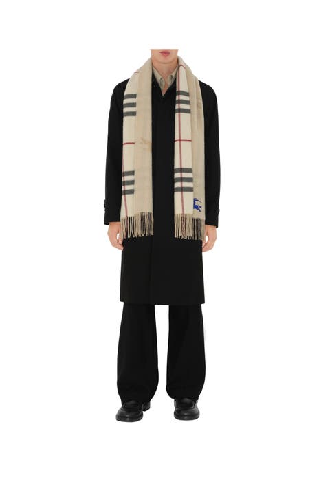 Reversible EKD Check Cashmere Scarf
