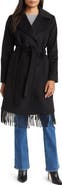 Sam Edelman Fringe Wrap Coat