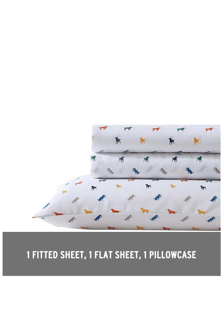 Buddy The Dog Sheet Set, Main, color, WHITE
