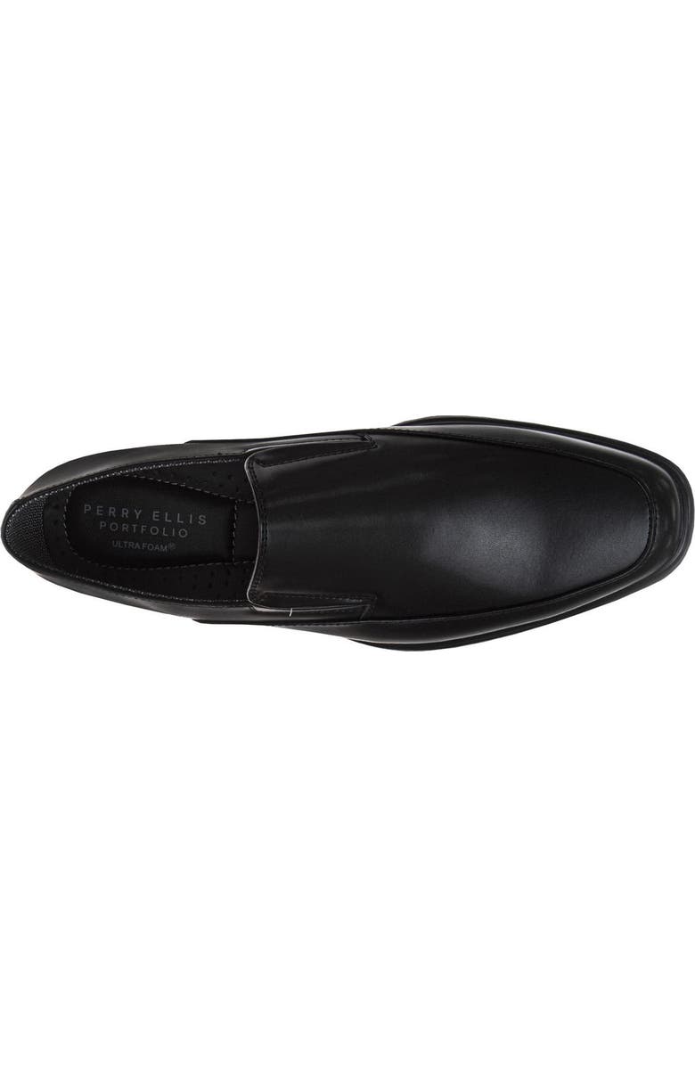 Perry Ellis Men’s Premium Classic Oxford Dress Shoes Elegant and Comfortable, Alternate, color, Black