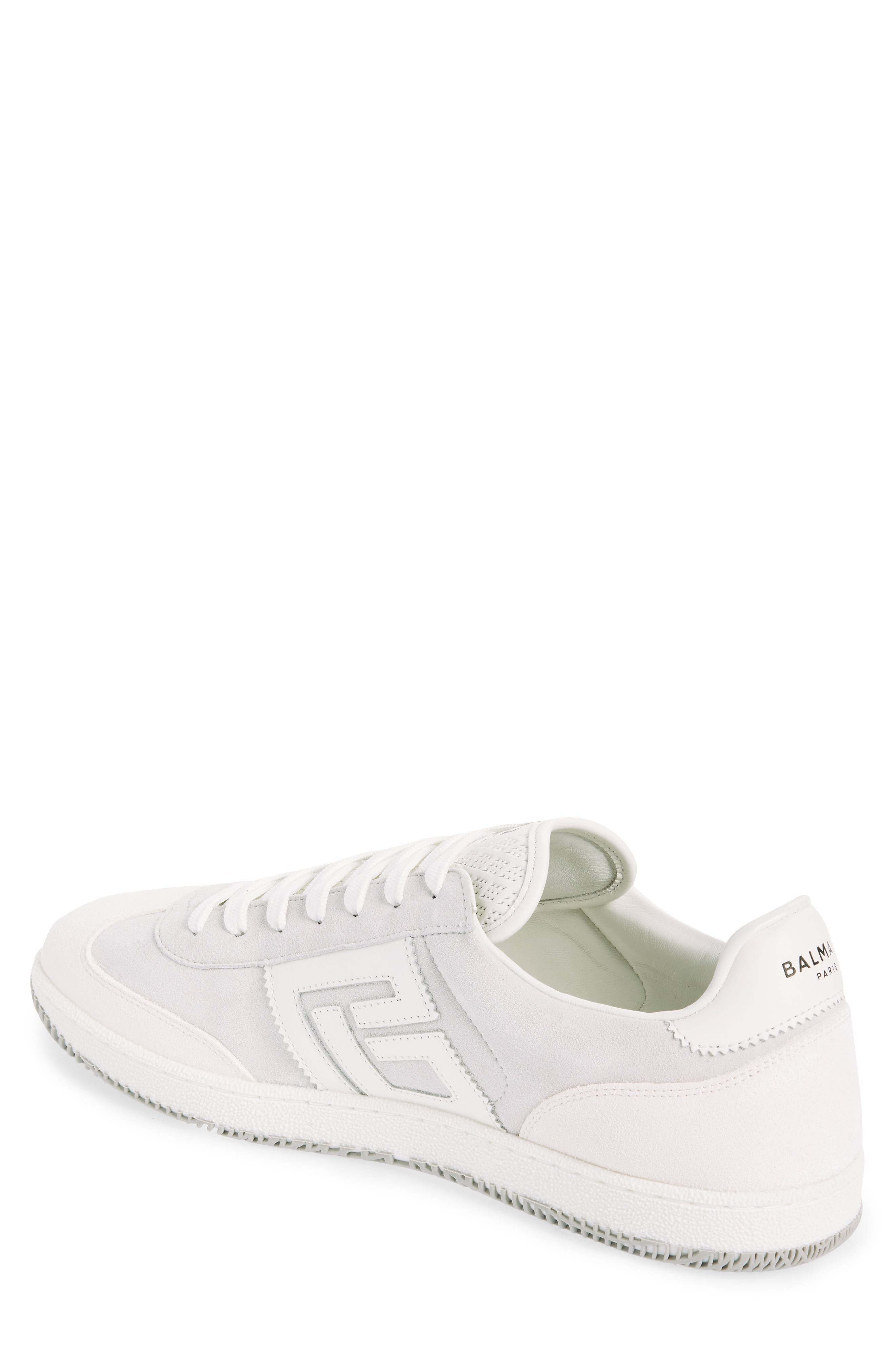 Balmain Swan Sneaker, Alternate, color, 