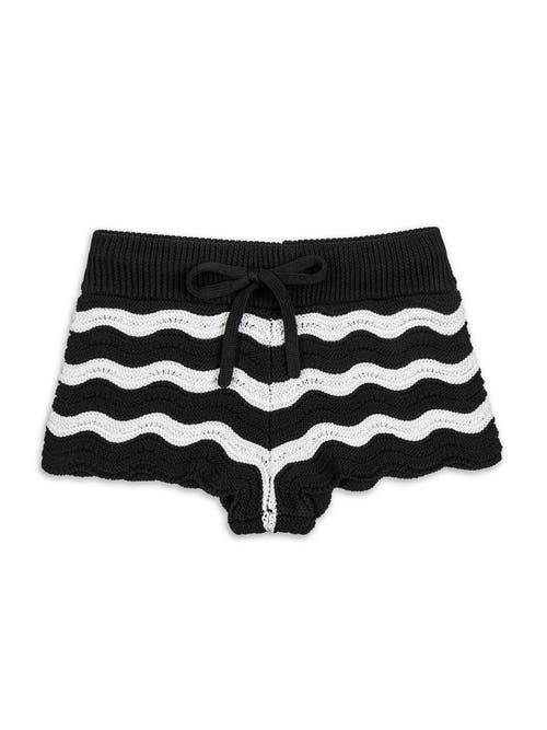 Limeapple Crochet Knit Shorts