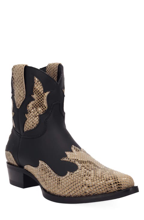 Serpico Leather Western Boot