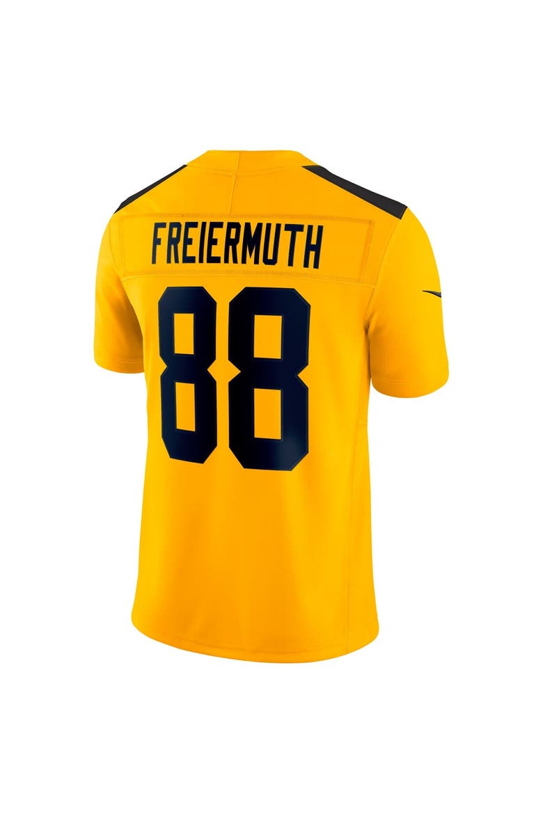 Men's Nike Pat Freiermuth Gold Pittsburgh Steelers Alternate Vapor F.U.S.E. Limited Jersey, Alternate, color, Gold