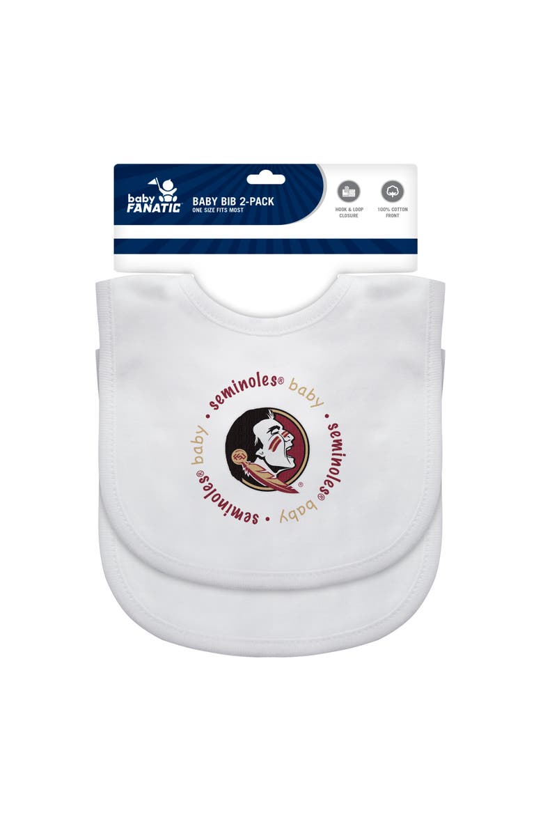 Florida State - Baby Bibs 2-Pack, Alternate, color, White