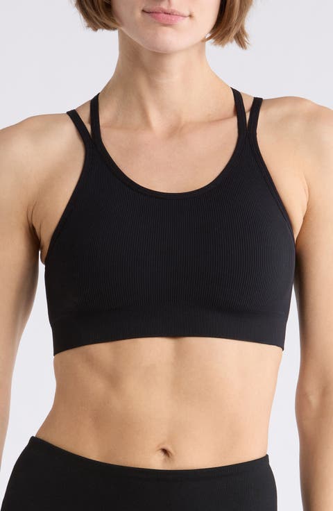 Crossback Seamless Sports Bra