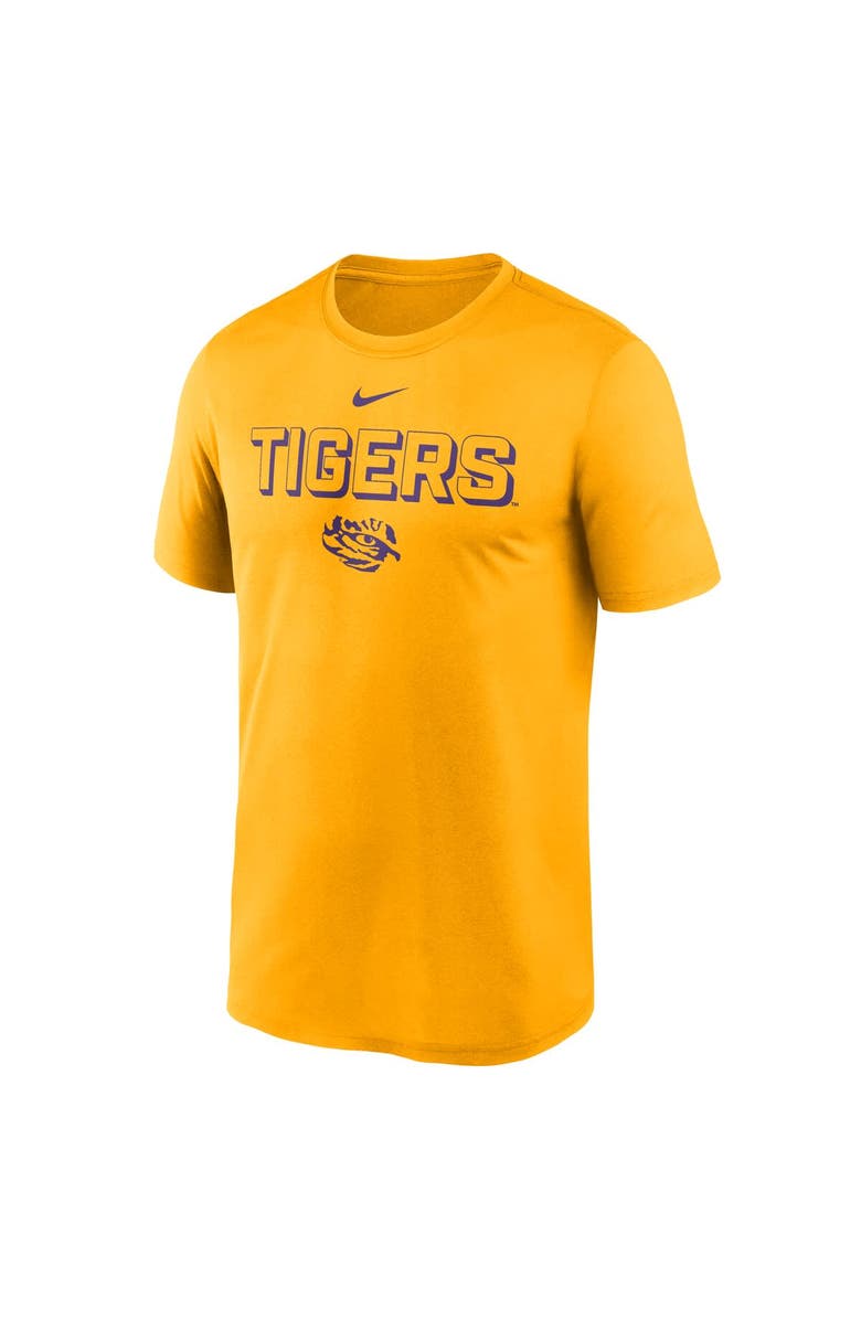 Nike Men's Nike Gold LSU Tigers 2025 Sideline Legend Performance T-Shirt, Alternate, color, 