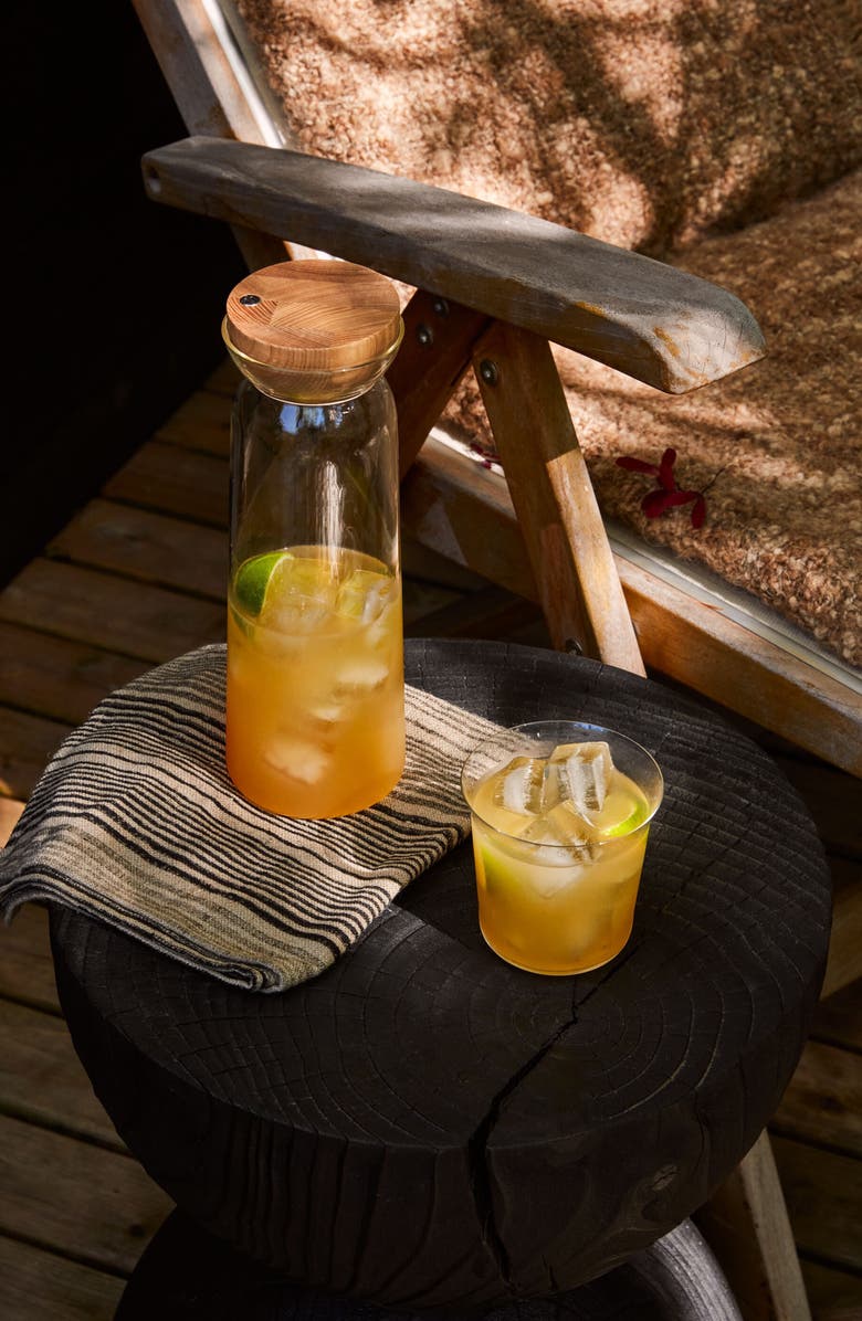 Holcomb Teeter Glass Carafe, Alternate, color, 