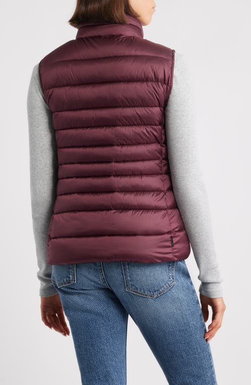 Save The Duck Lynn Quilted Puffer Vest In Brown