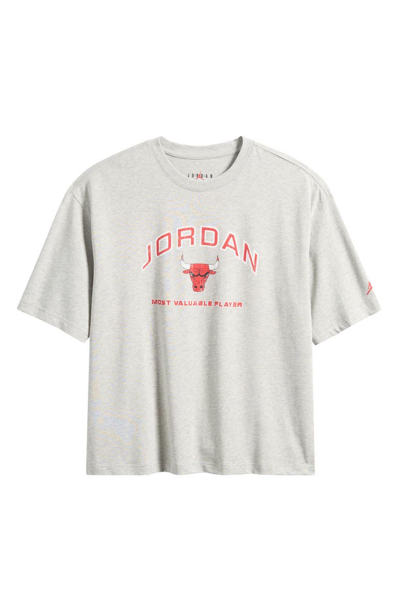 Jordan Flight Essentials Boxy Graphic T-Shirt, Alternate, color, Grey Heather