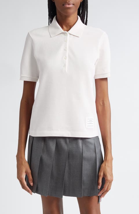 4-Bar Cotton Piqué Polo