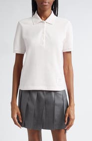 Thom Browne 4-Bar Cotton Piqué Polo
