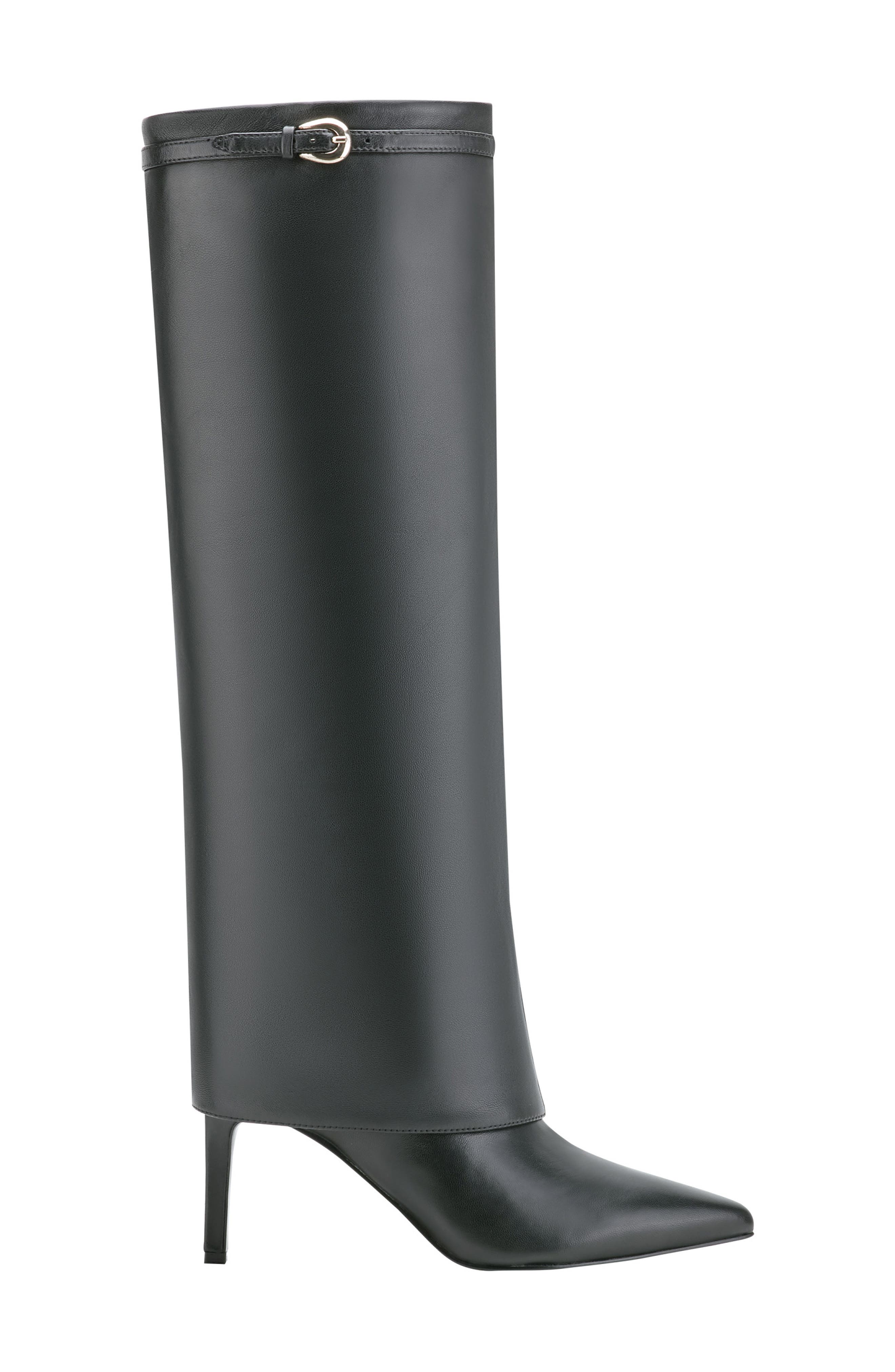 Marc Fisher LTD Naples Knee High Boot, Alternate, color, Black