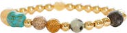 MARLYN SCHIFF Gemma Semiprecious Stone Bead Bracelet