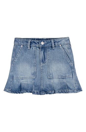 Joe's Kids' Mina Pleated Denim Skirt