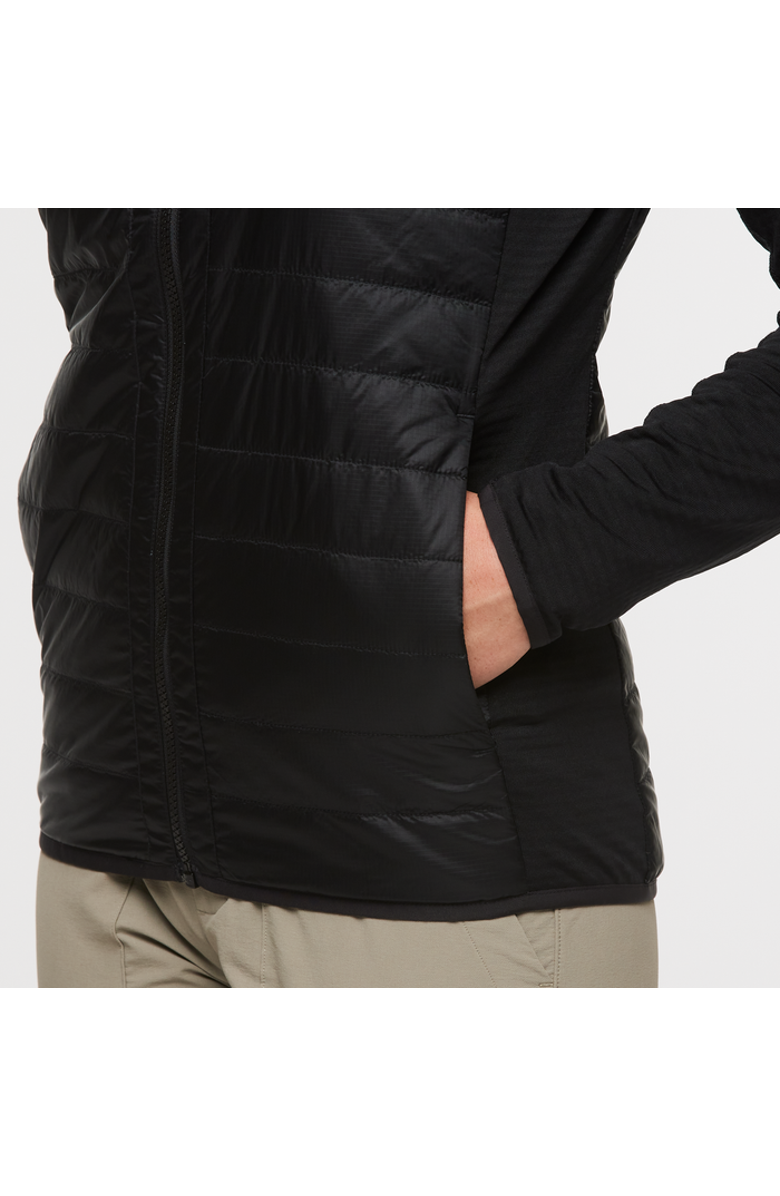 Cotopaxi Capa Hybrid Insulated Hooded Jacket - Women's, Alternate, color, Cotopaxi Black