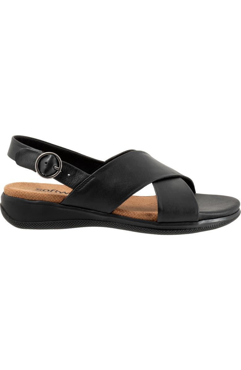 SoftWalk<sup>®</sup> Tillman 2.0 Slingback Sandal - Multiple Widths Available, Alternate, color, Black