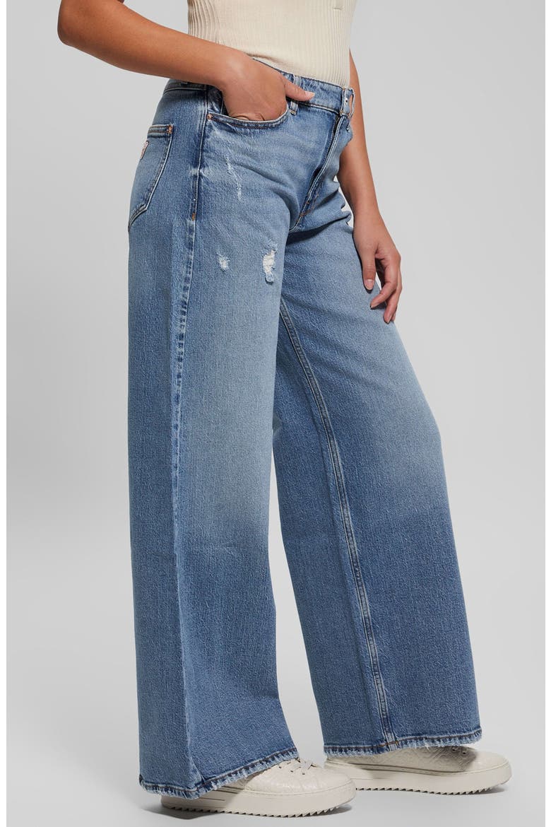 Bellflower Wide-Leg Jeans, Alternate, color, BLU MAGIC