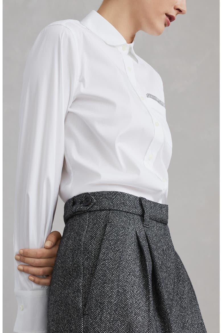 Baggy sartorial trousers, Alternate, color, Black