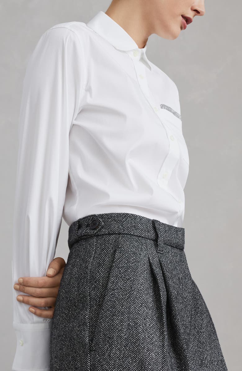 Brunello Cucinelli Baggy sartorial trousers, Alternate, color, 