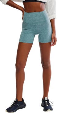 Free People FP Movement Never Better Heathered Bike Shorts