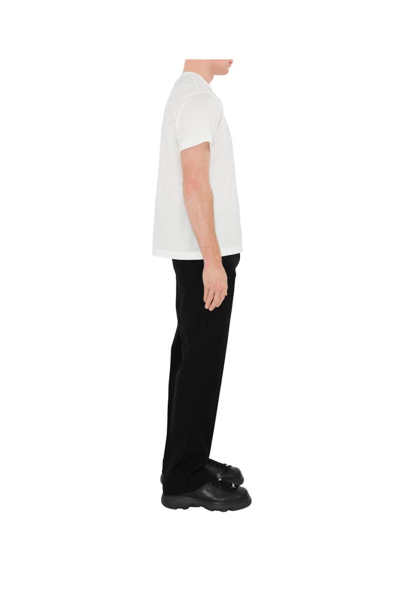 Cotton T-shirt, Alternate, color, Salt white