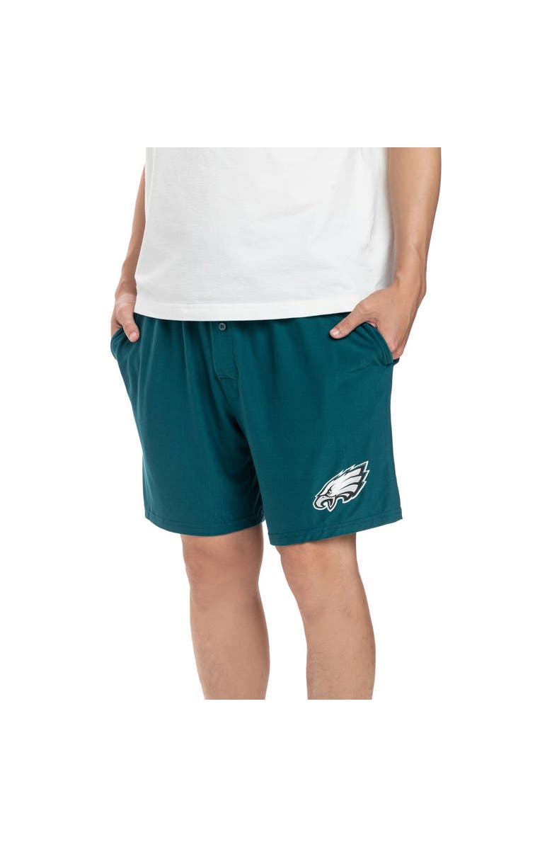 CONCEPTS SPORT Men's Concepts Sport Midnight Green Philadelphia Eagles Gauge Jam Two-Pack Shorts Set, Alternate, color, 